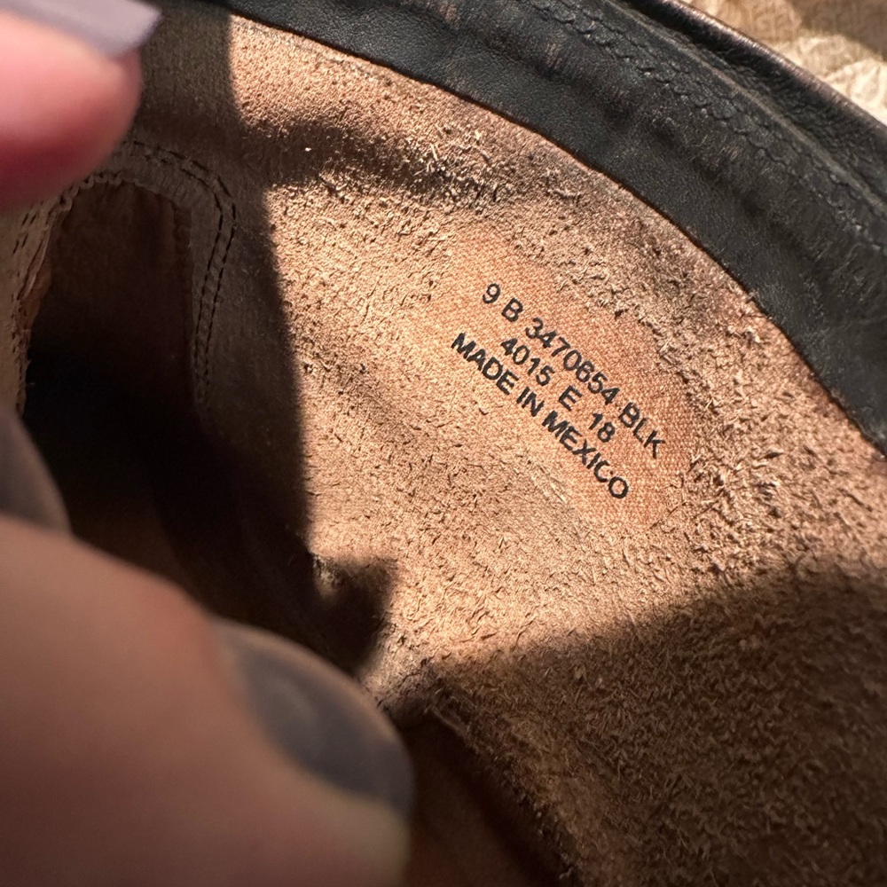 Frye black Leather Buckle Boots - Picture 6 of 11